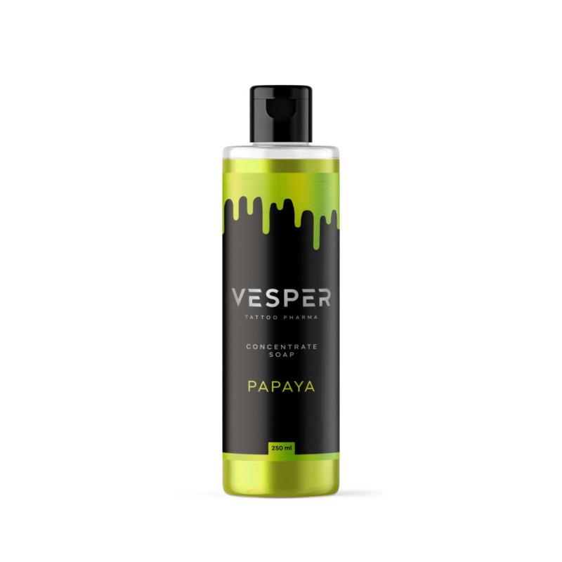 Antibacterial green soap Papaya VESPER