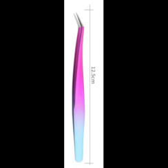 Eyelash extension tweezers Rainbow curler