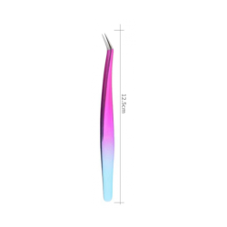 Eyelash extension tweezers Rainbow curler