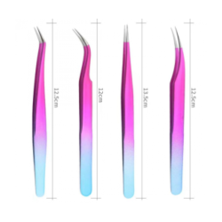 Eyelash Extension Tool Set Rainbow Pink