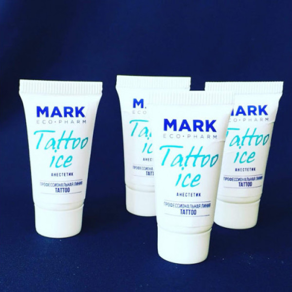 Вторинний анестезуючий гель Tattoo Ice Mark Ecopharm