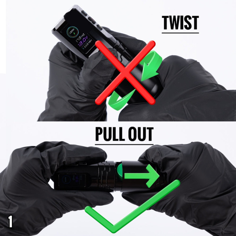 Тату машинка EZ P3 PRO Turbo 2.0