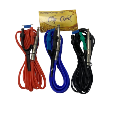 Professional grade silicone clip cord