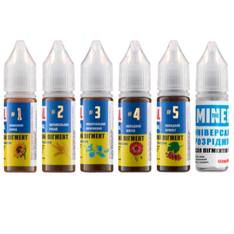 Набір пігментів для татуажу The Mineral