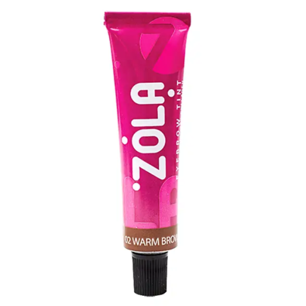 Eyebrow dye with collagen 02 Warm brown 15ml ZOLA