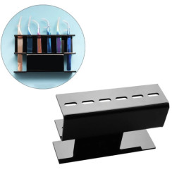 Acrylic Tweezer Stand with 6 compartments