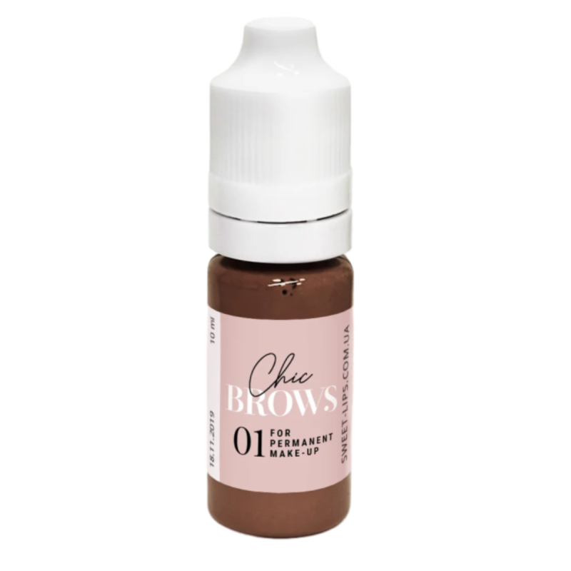 Пігмент для перманентного макіяжу Chic Brows №1