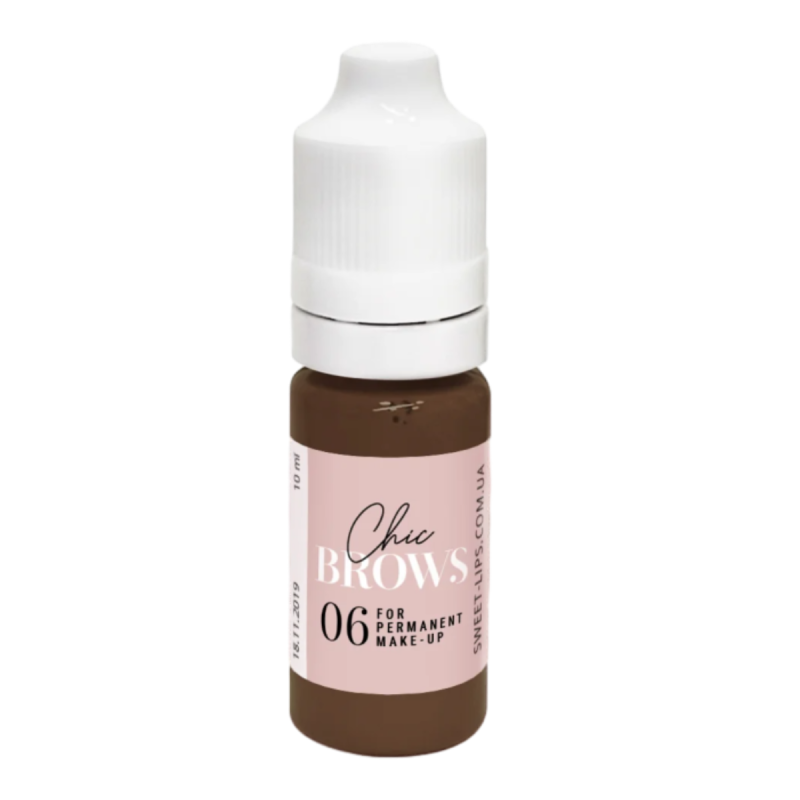 Пігмент для перманентного макіяжу Chic Brows №6