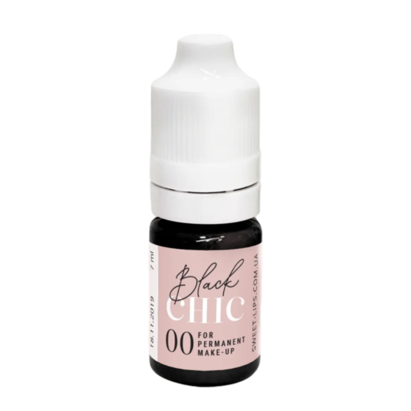Пігмент для перманентного макіяжу BLACK CHIC 00