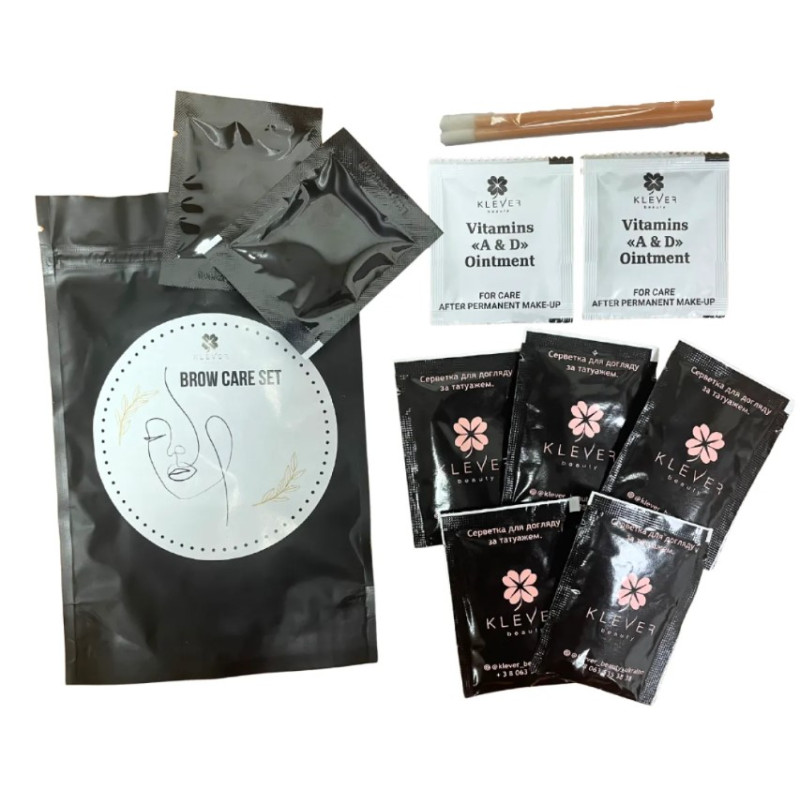 Набор по уходу Бровный комплект Klever beauty
