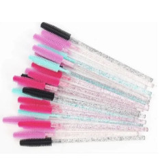 Disposable silicone eyebrow brushes (colored)