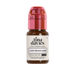 Пігмент для татуажу Perma Blend Tina Davies 4 Dark Brown LUXE