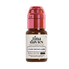 Perma Blend Tina Davies 4 Dark Brown LUXE Tattoo Pigment