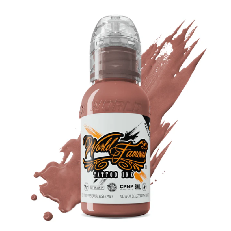 Краска World Famous Ink - Pink Ribbon - Cool peach 30ml