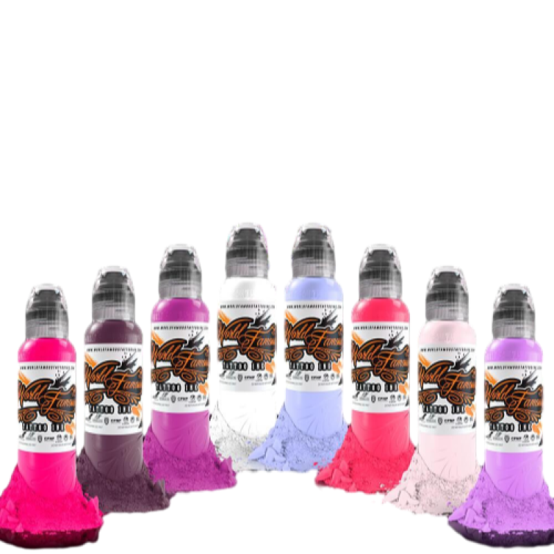 Набор красок World Famous Ink - Jenna Kerr Jenstones set 8X30ml
