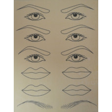 Artificial Skin (eyebrows, lips, eyes) v.3
