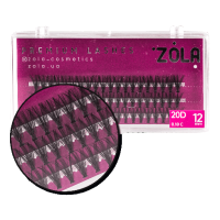Вії-пучки 20D, 12mm ZOLA