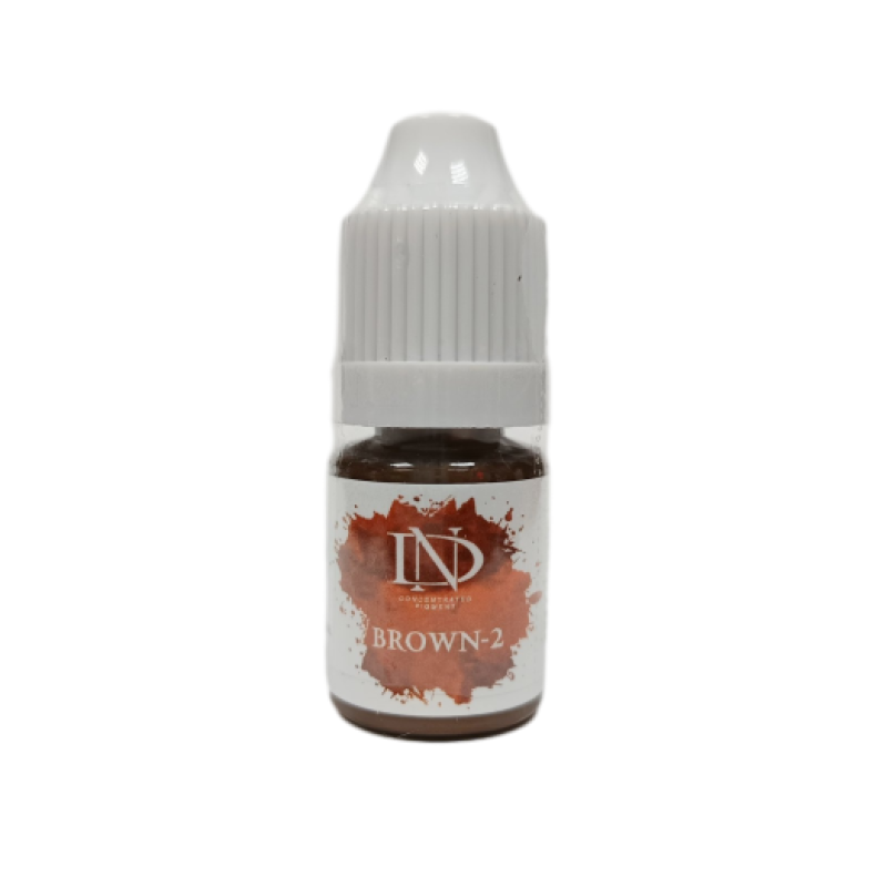 Пігмент для татуажу ND для брів Brown-2 (Н. Долгополова)