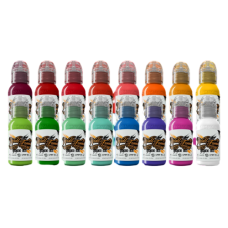 Набір фарб World Famous Ink - Master Mike Asian Set 16 x 30ml