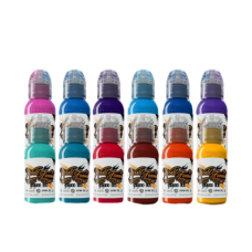 Набір фарб World Famous Ink - Primary Color set 2 12 X 30ML