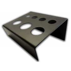 Підставка Металева під ковпачки з 7 отворами чорна