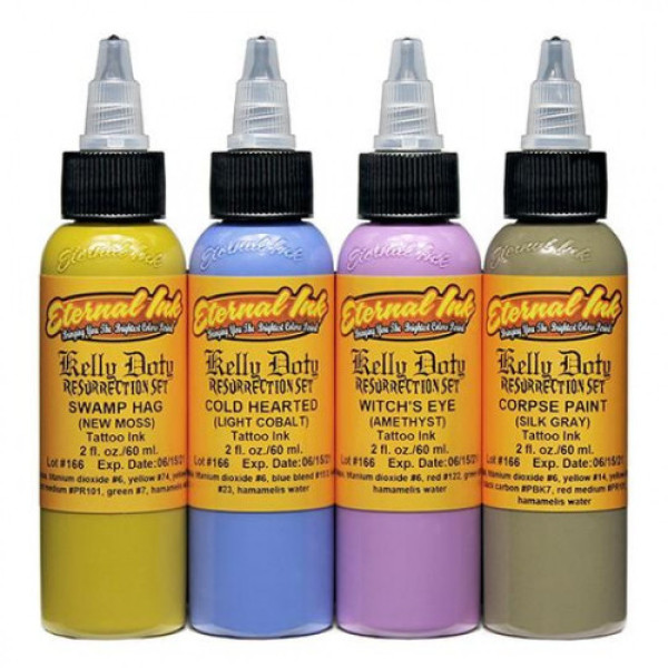 Eternal Kelly Doty Resurrection Ink Set 4 colors 1oz