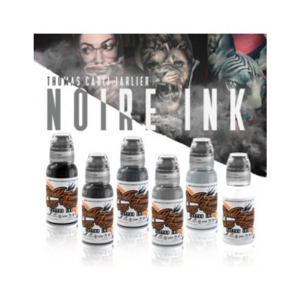 World Famous Ink - Thomas Carli Jarlier Noire Ink Set