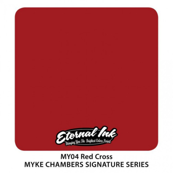 Eternal Myke Chambers Signature - Red Cross