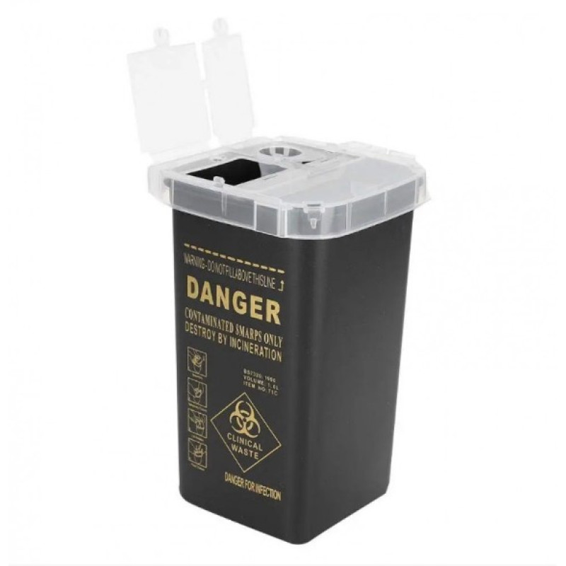 Container for disposal of cartridges and needles 9.5*15