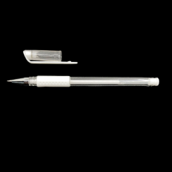 Gel pen for sketching a tattoo of White