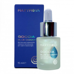 Serum for eyelashes and eyebrows Goccia Diamand Blue MAXYMOVA