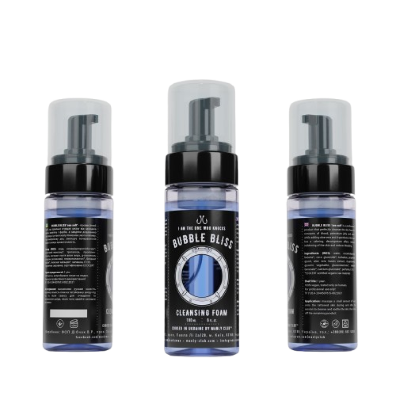 Піна BUBBLE BLISS Sea Salt Manly Club
