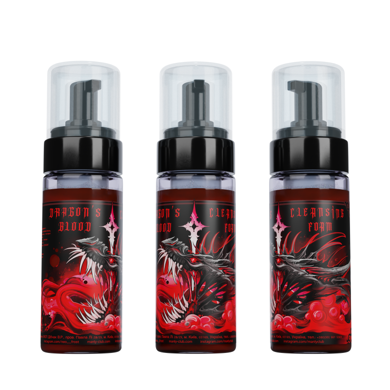 Піна очищуюча DRAGON'S BLOOD Manly Club