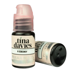 Распродажа! Пигмент для татуажа Perma Blend Tina Davies 6 Ebony 15 мл