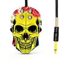 Metal pedal with Skull FC056-3