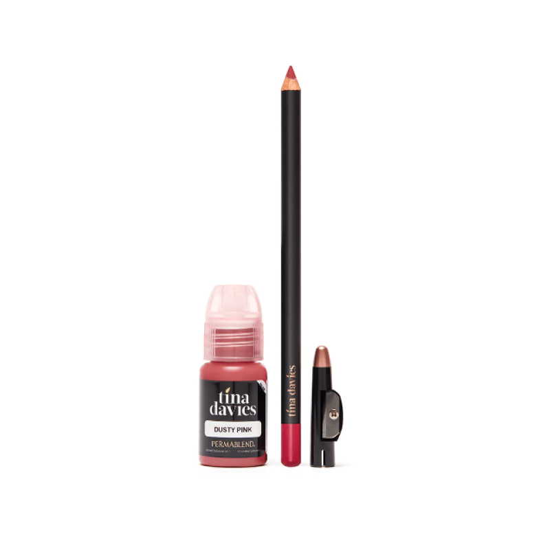 Пігменти для татуажу Perma Blend Tina Davies Lip Duo - Dusty Pink