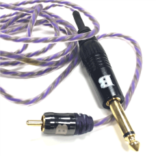 Клипкорд силиконовый Bishop Premium RCA 7FT