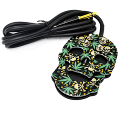 Metal pedal with Skull FC057-3