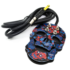 Metal pedal with Skull FC057-1