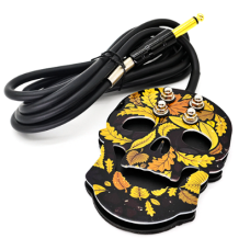 Metal pedal with Skull FC057-2