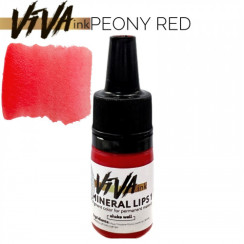 Pigment Viva ink Mineral Lips № 1 Peony Red