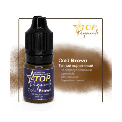 Tattoo pigment TOPpigments Gold Brown