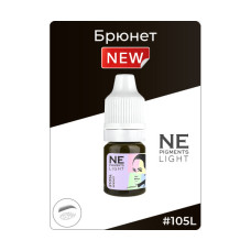 Пигмент NE Pigments Light №105L Брюнет для бровей