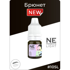 NE Pigments Light №105L Брюнет для бровей