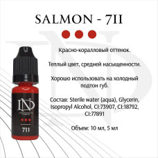 Пігмент для татуажу ND для губ Salmon - 711 (Н. Долгополова)