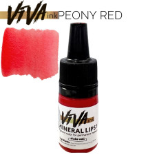 Пигмент Viva ink Mineral Lips № 1 Peony Red