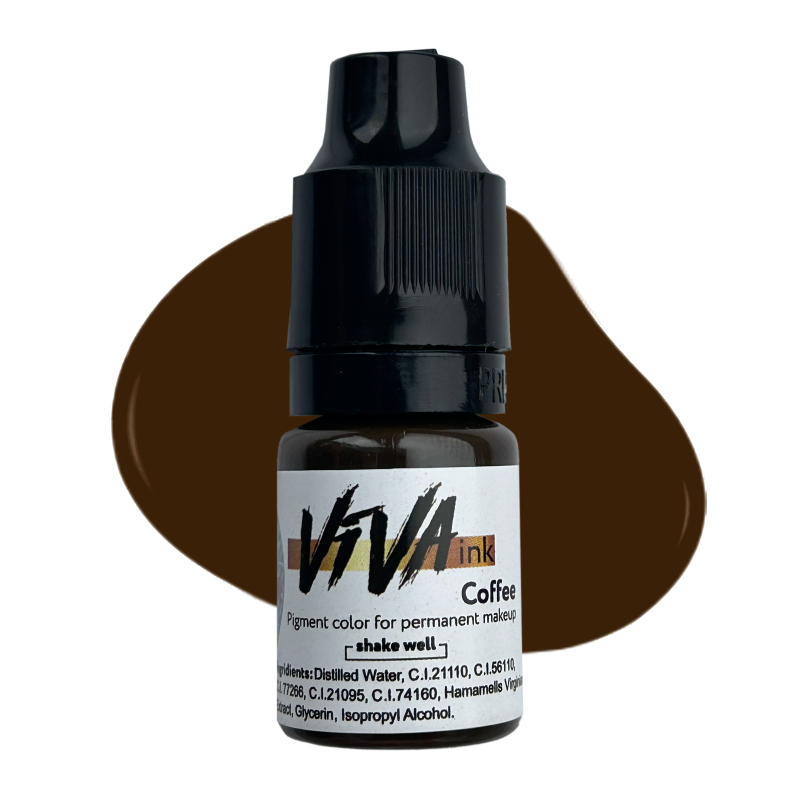 Pigment Viva ink Eyebrows № 4 Coffee