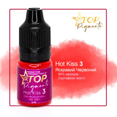 Tattoo pigment TOPpigments Hot Kiss No. 3 Bright red