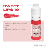 Пігмент для перманентного макіяжу SWEET LIPS №19