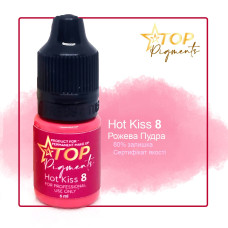 Пигмент для татуажа TOPpigments Hot Kiss №8 Розовая пудра